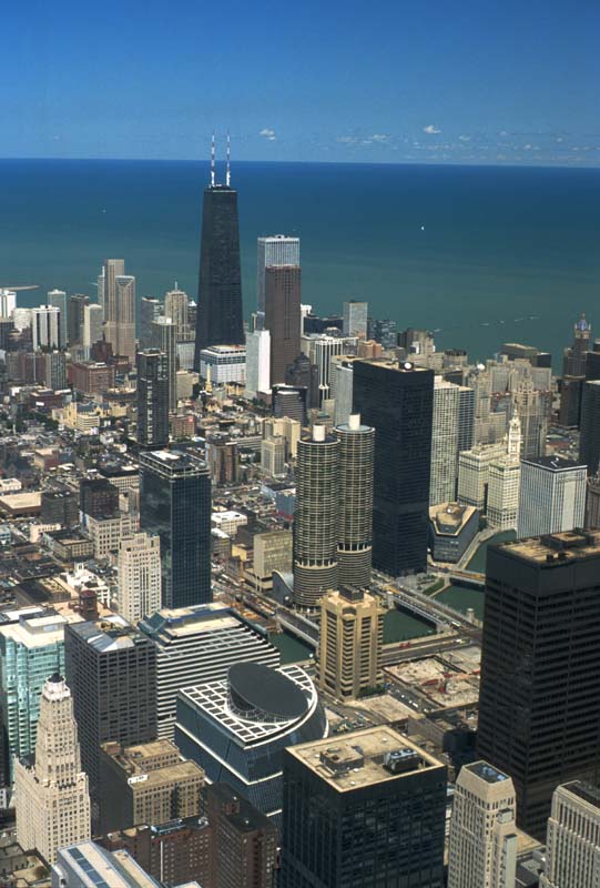 Chicago from above