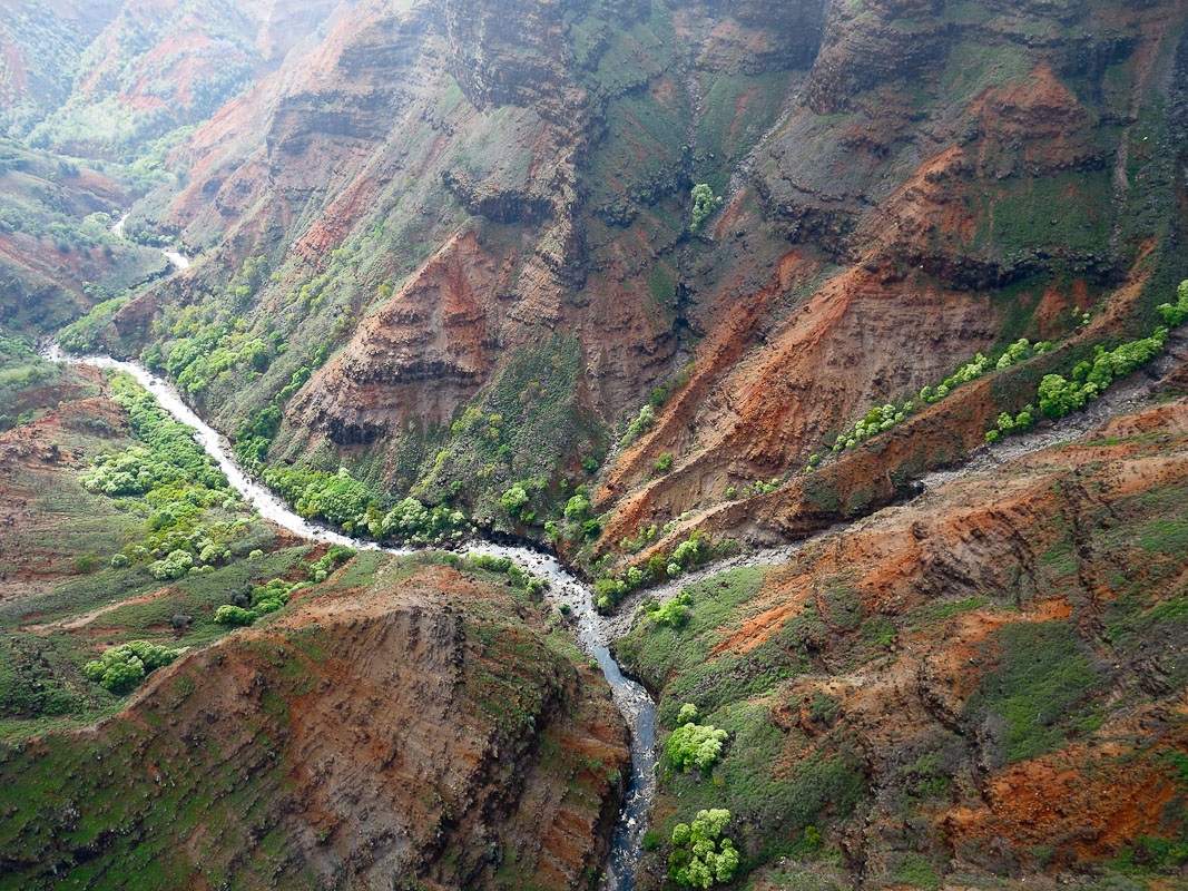 Waimea Canyon by Helikopter Waimea Canyon by Helikopter