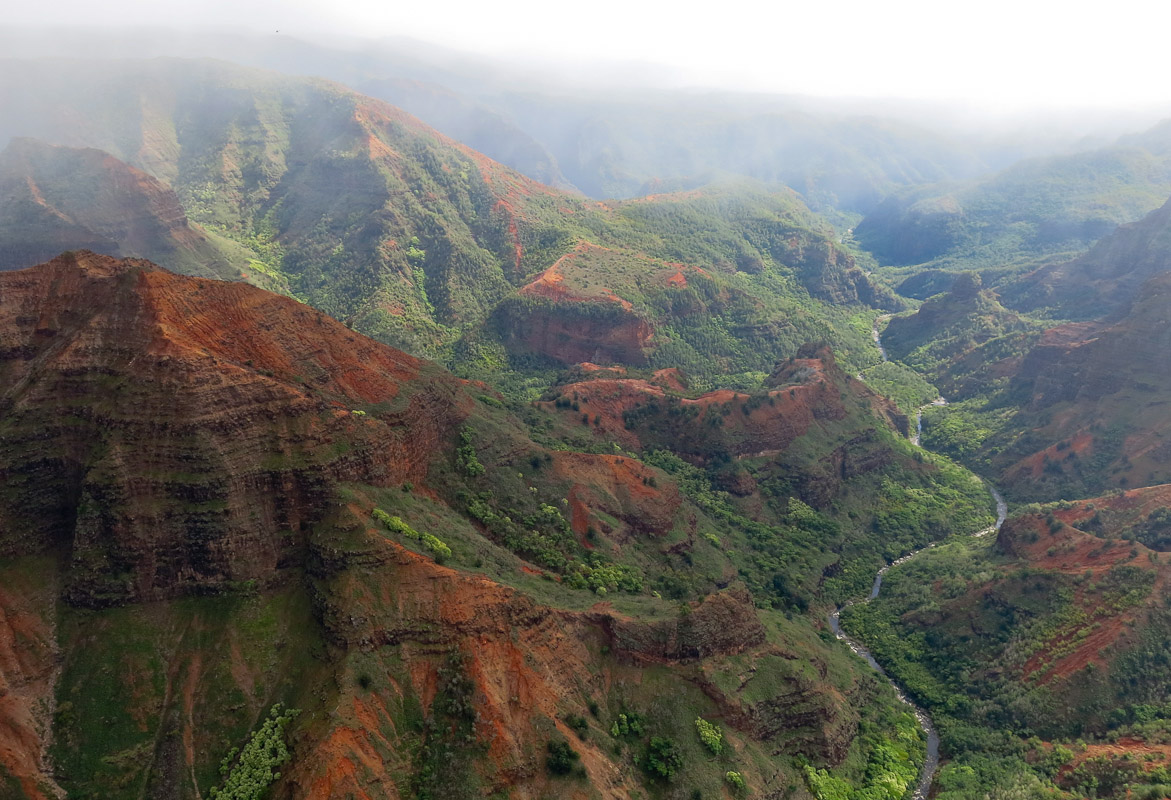 Waimea Canyon by Helikopter Waimea Canyon by Helikopter