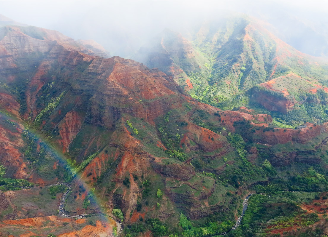 Waimea Canyon by Helikopter Waimea Canyon by Helikopter