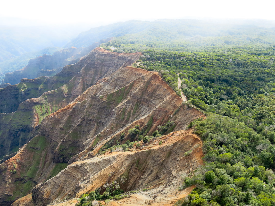 Waimea Canyon by Helikopter