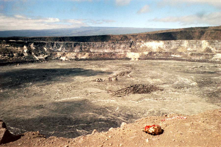 Halemaumau-Krater in der Kilauea-caldera