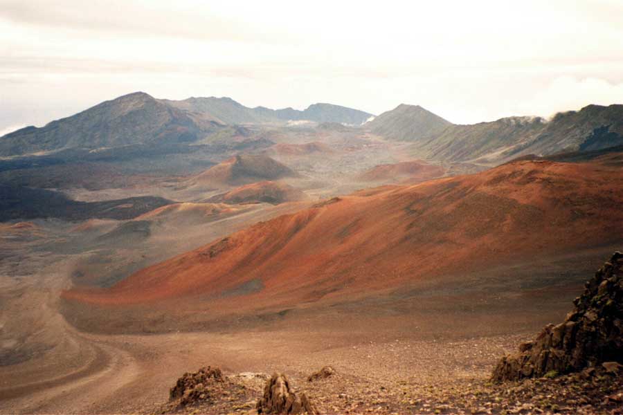 Der Krater des Haleakala - das Haus der Sonne