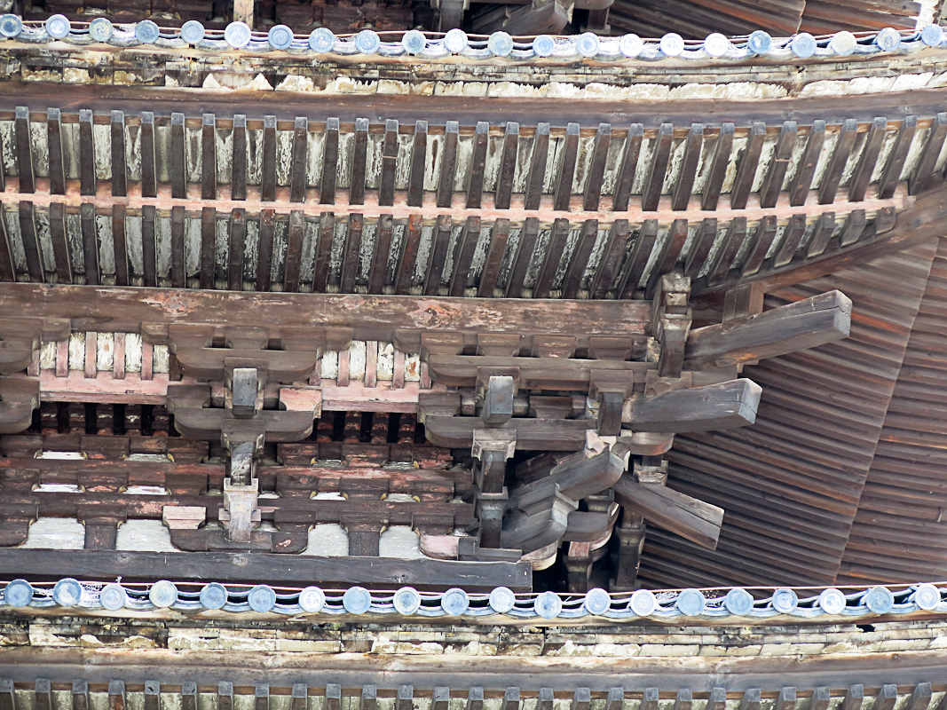 Kyoto Pagode auf dem Weg zum Kiyomizu-dera