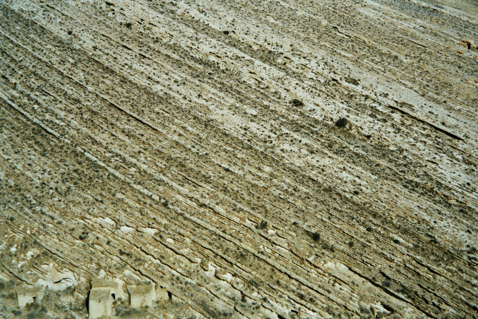 Geologische Schichtung bei Shobak