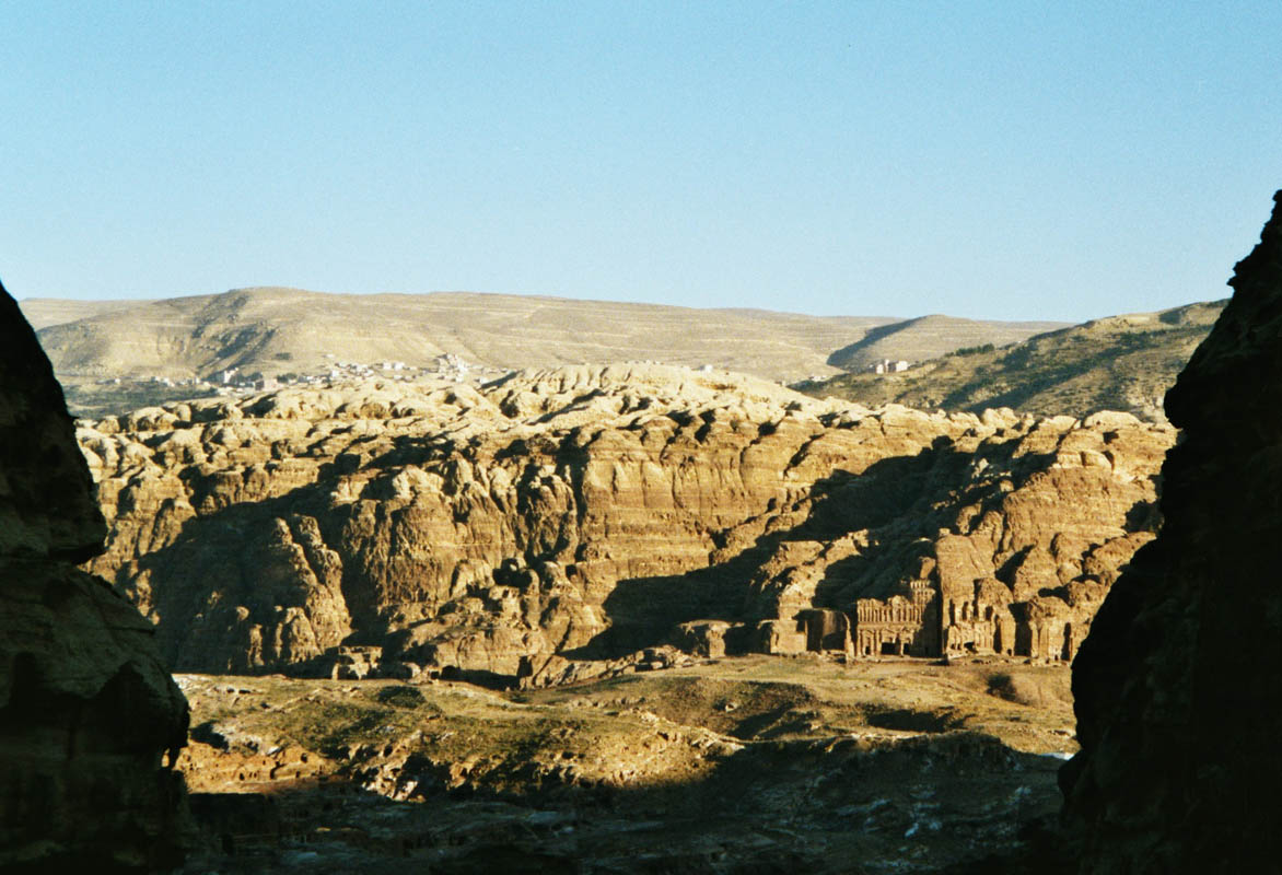 Das neue Petra ber dem alten Petra