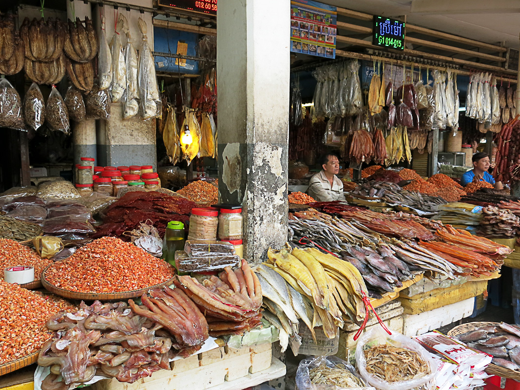 Phnom Penh - Markthalle