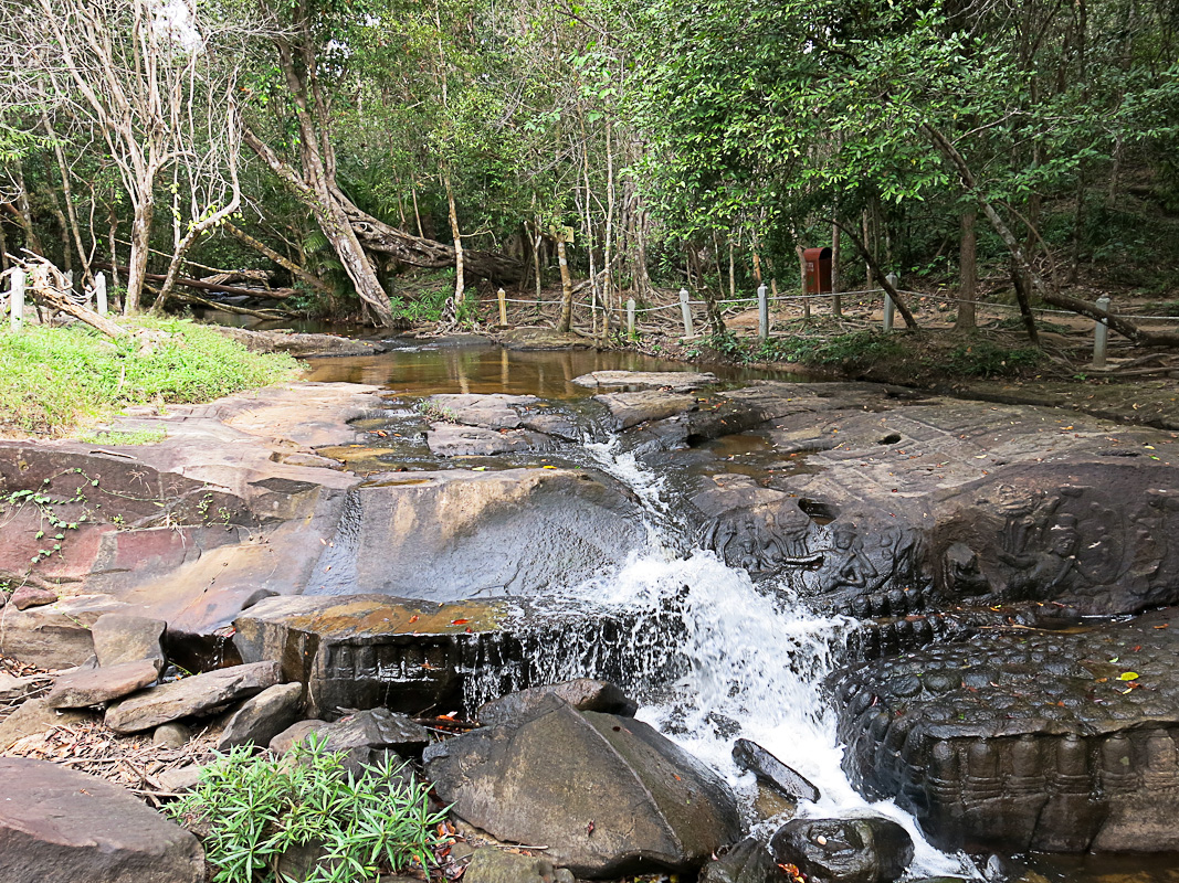 Kbal Spean - Fluss der 1000 Lingams