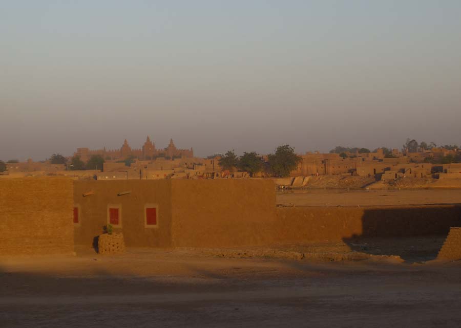 Blick auf Djenne