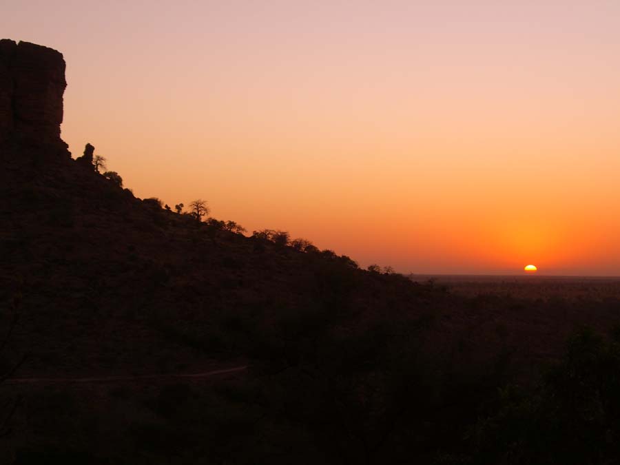 Sonnenaufgang an der Falaise