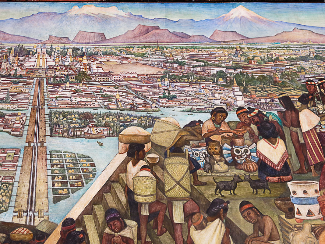 Nationalpalast - Wandgemlde Diego Rivera