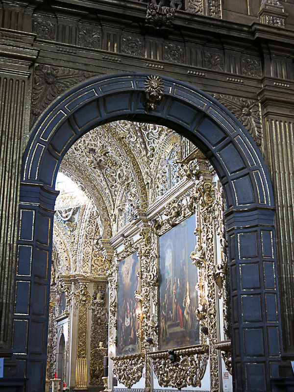 Puebla - Rosenkranzkapelle der Dominikaner-Kirche