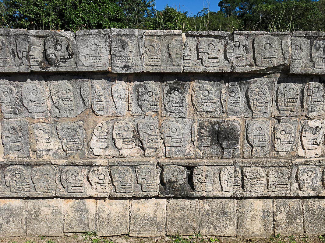 Chichen Itza - Schdelplattform