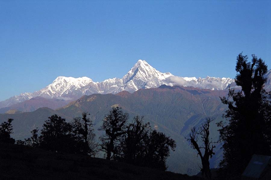 Heiliger Machhapuchare im Annapurna Massiv