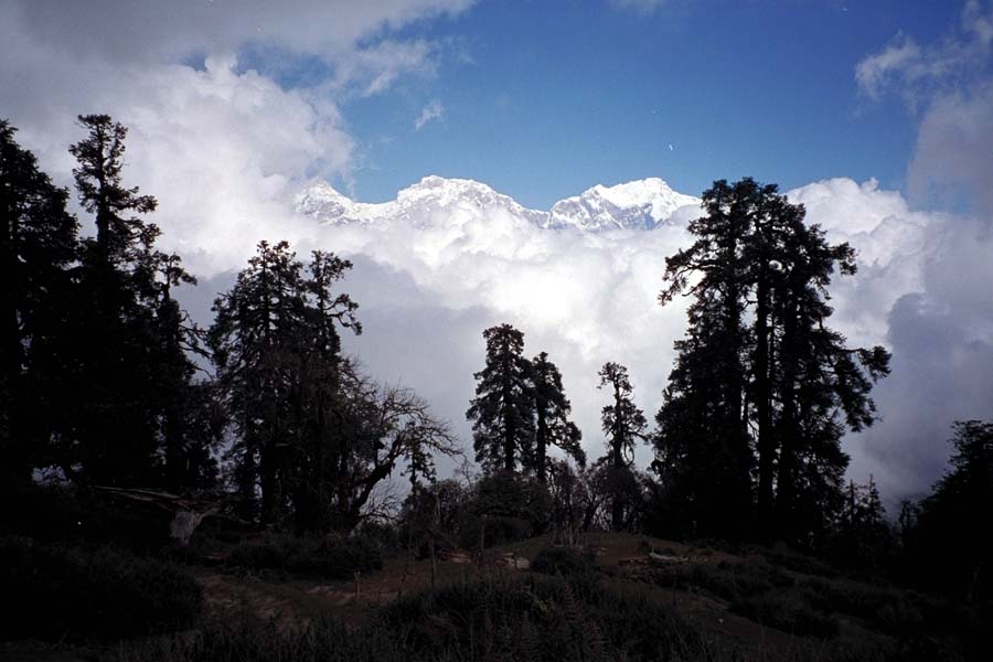 Panorama auf Telbrung Danda