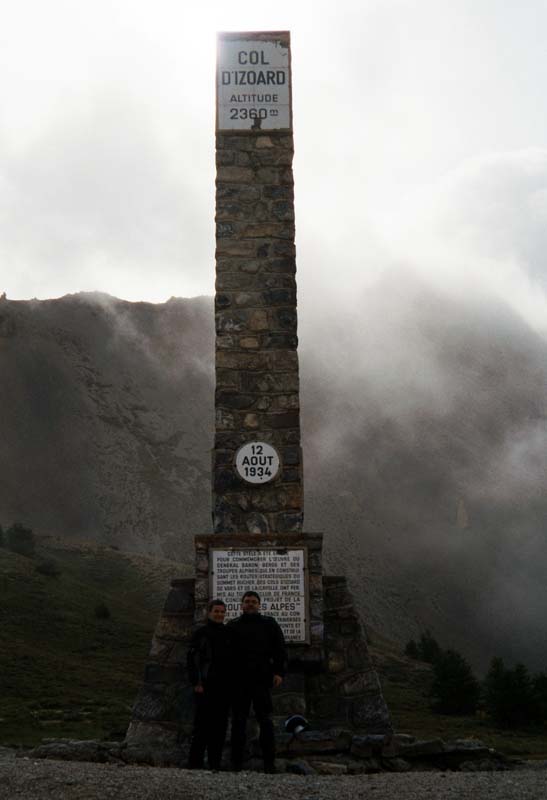 Sule auf dem Col d'Isoard