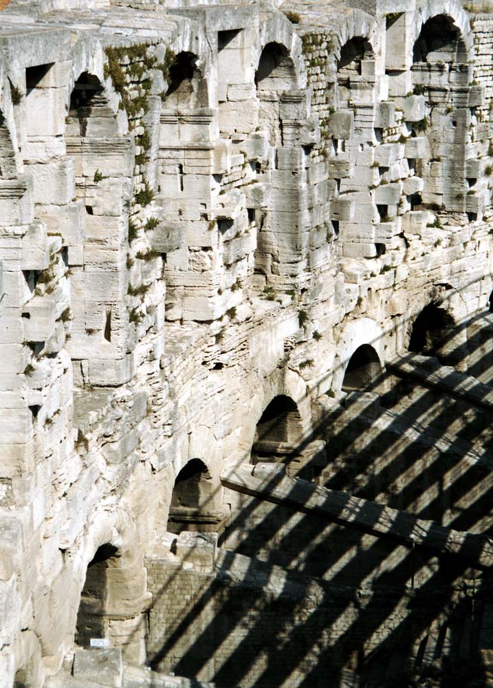 Rmische Arena in Arles - Tribnen