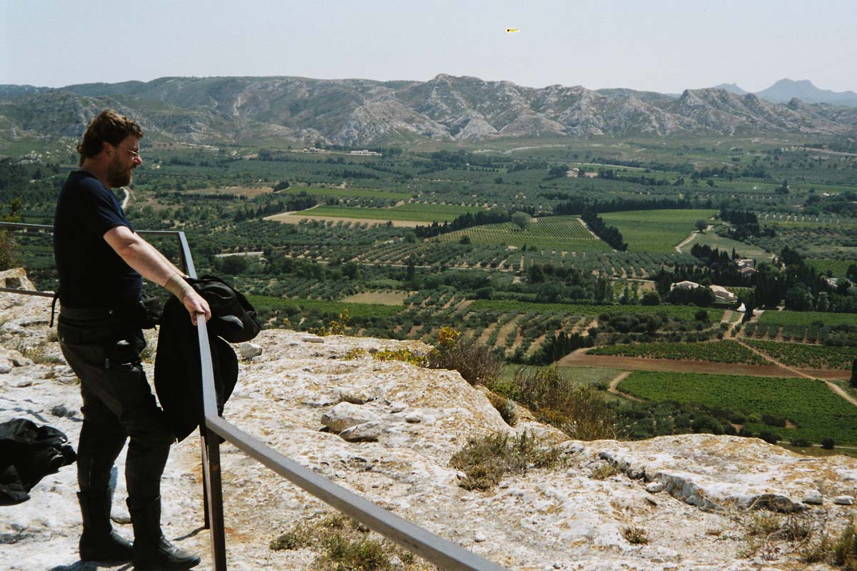 Blick von Les Baux