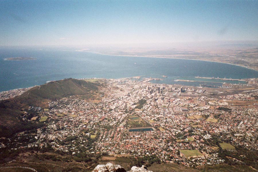 Kapstadt vom Tafelberg