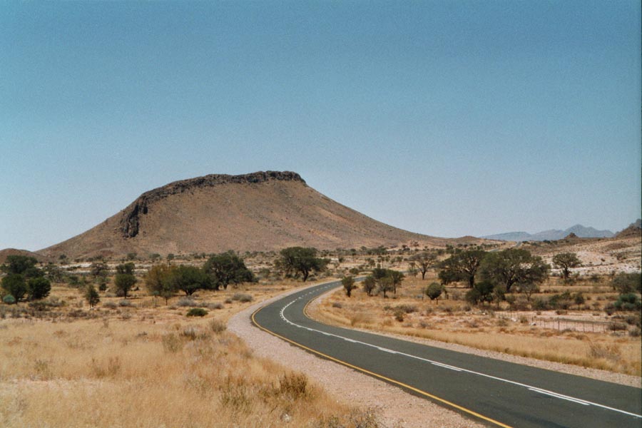 Kurz vor Namibia