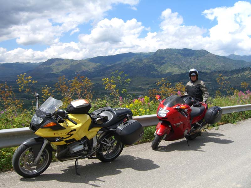 Auf dem Weg zum Etna