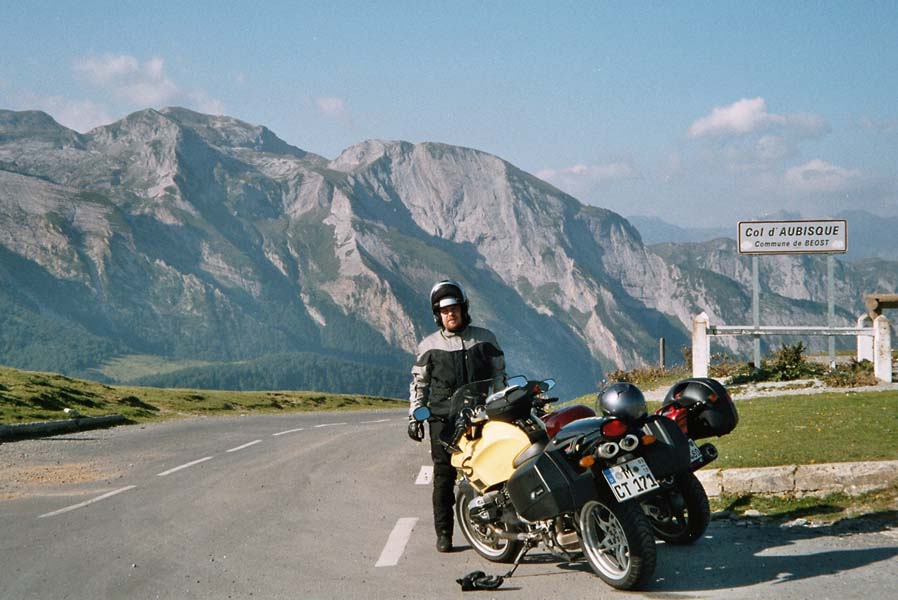 Col d'Aubisque mit Schafherde