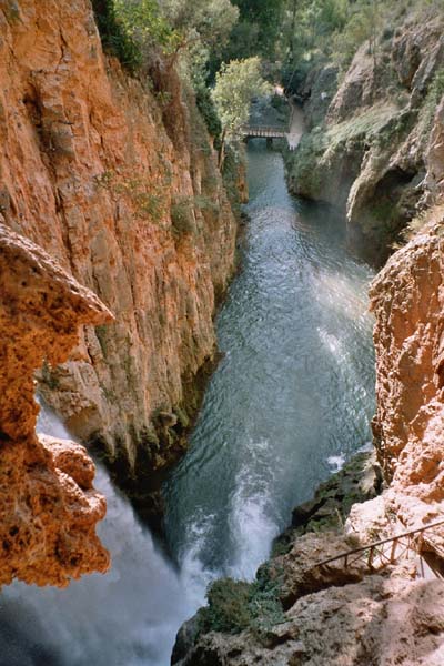 Der groe Wasserfall des Monasterio