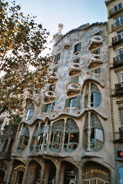 Front der Casa Battlo