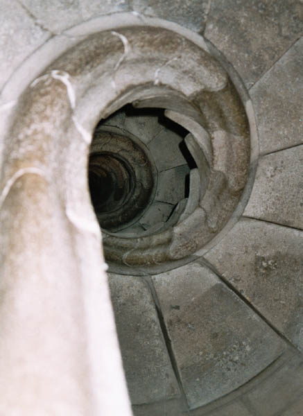 Treppe in einem der Türme