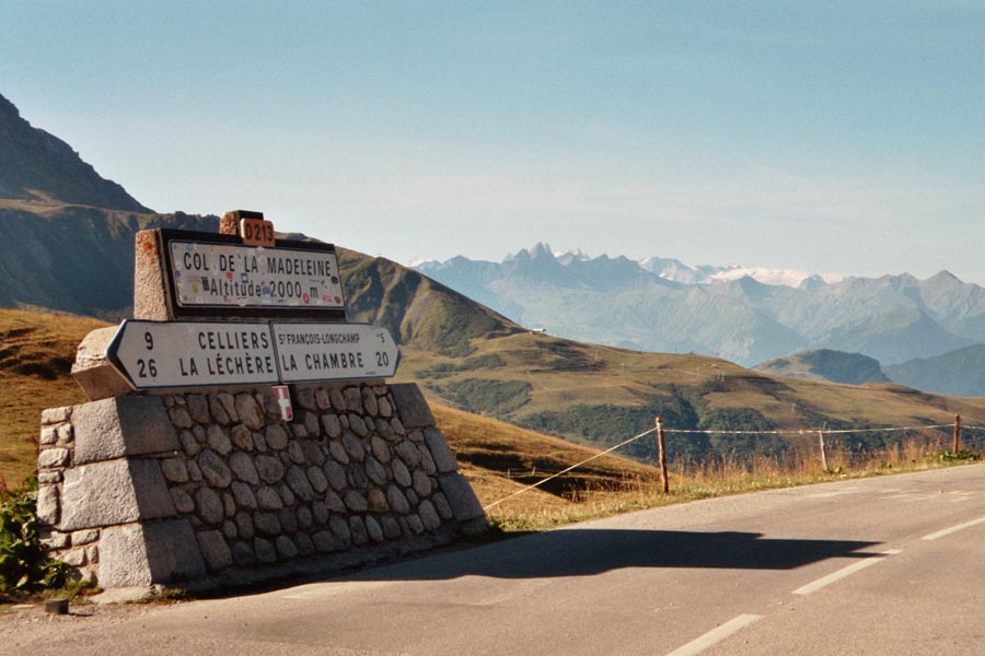 Col de la Madeleine - Passhöhe