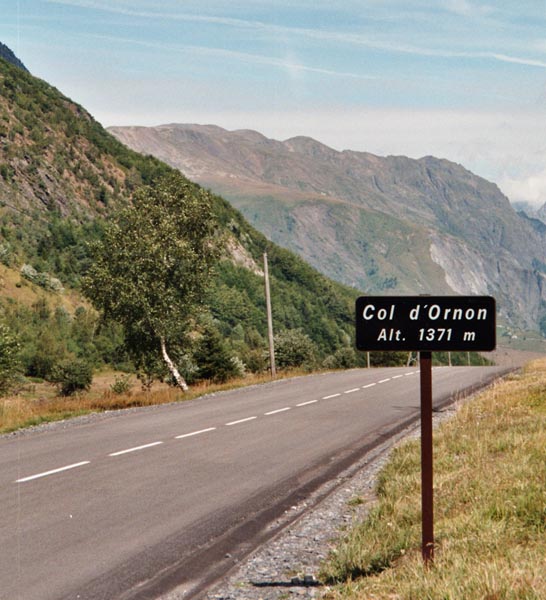 Col d'Ornan - Passhöhe