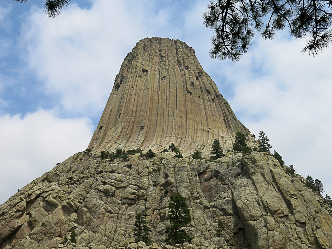 Basalt des Devils Tower