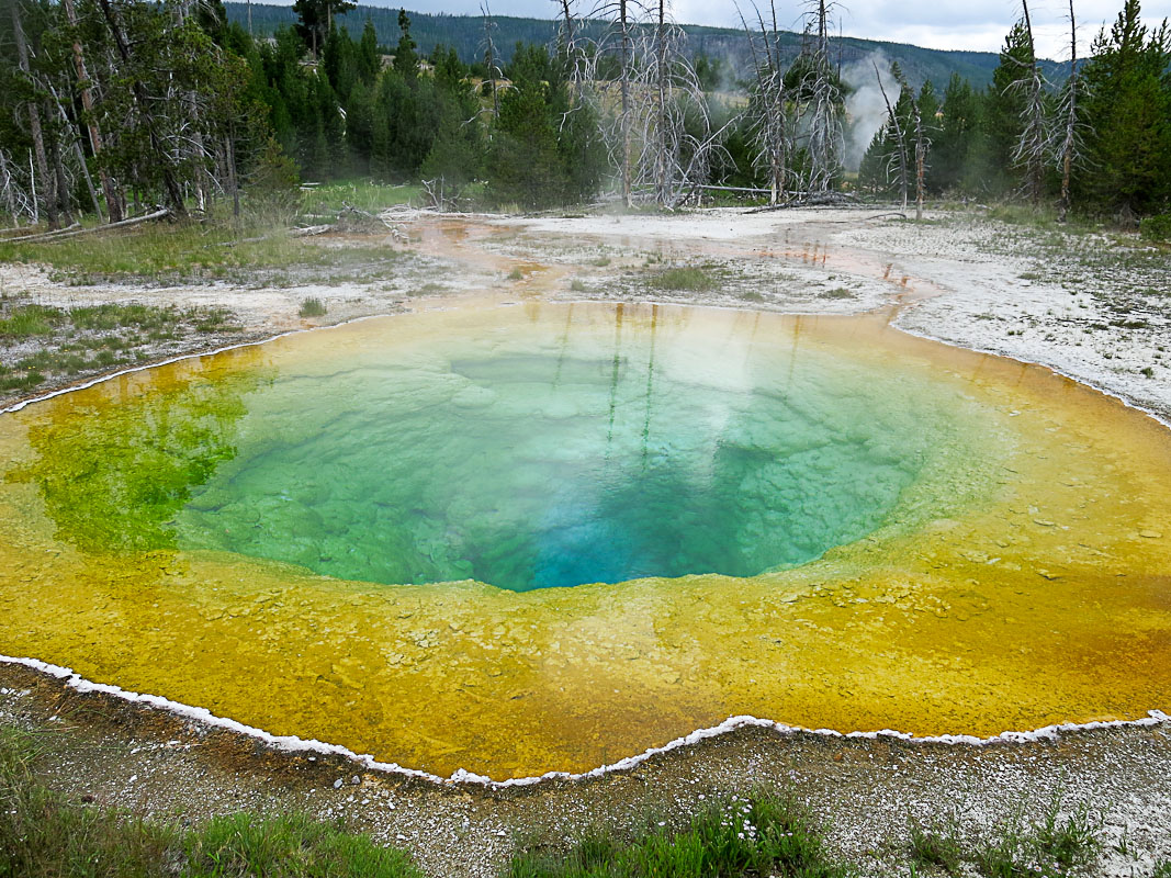 Yellowstone Morning Glory Pool