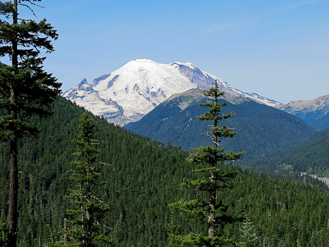 Mount Rainier unverhllt