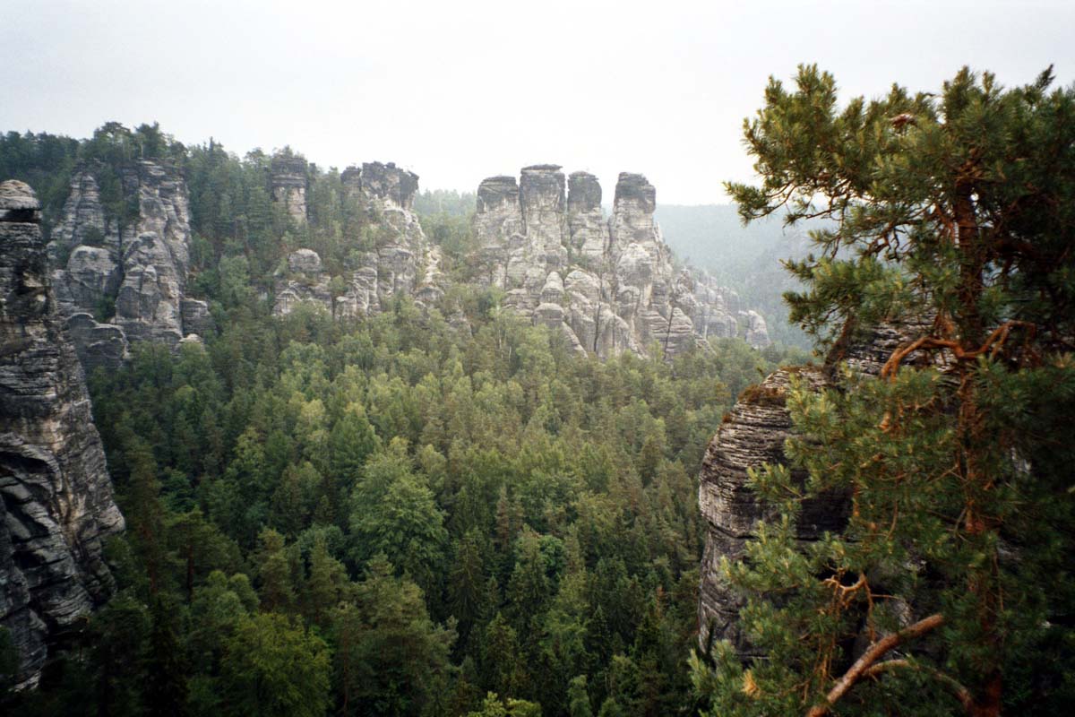 Bastei im Elbsandsteingebirge