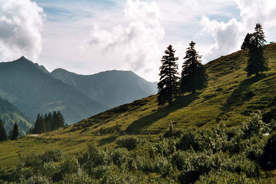 Durch das Laternsertal zum Furka-Joch