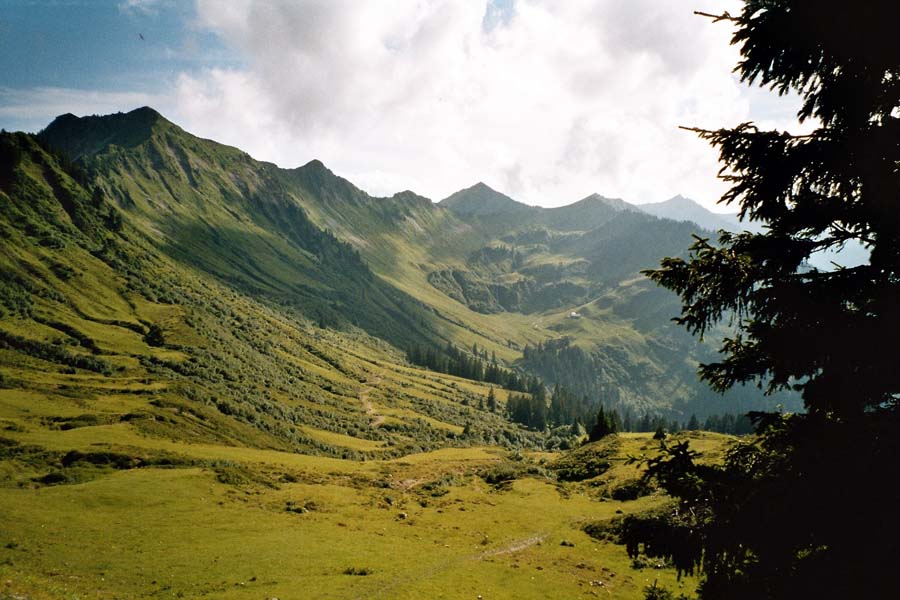 Ausblick vom Furka-Joch