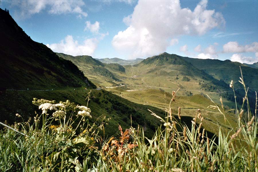 Ausblick vom Furka-Joch